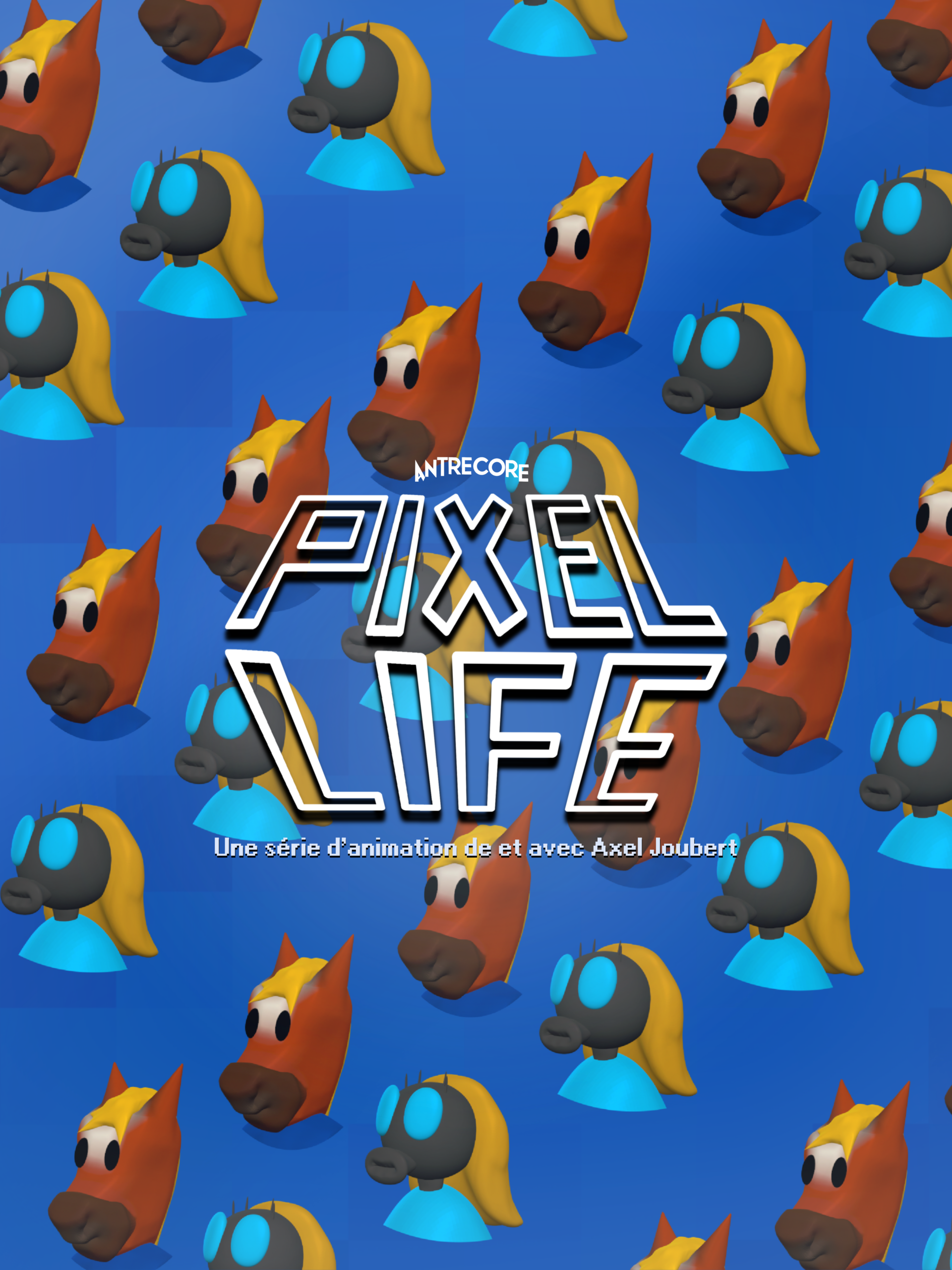 AFFICHE PIXEL LIFE V3